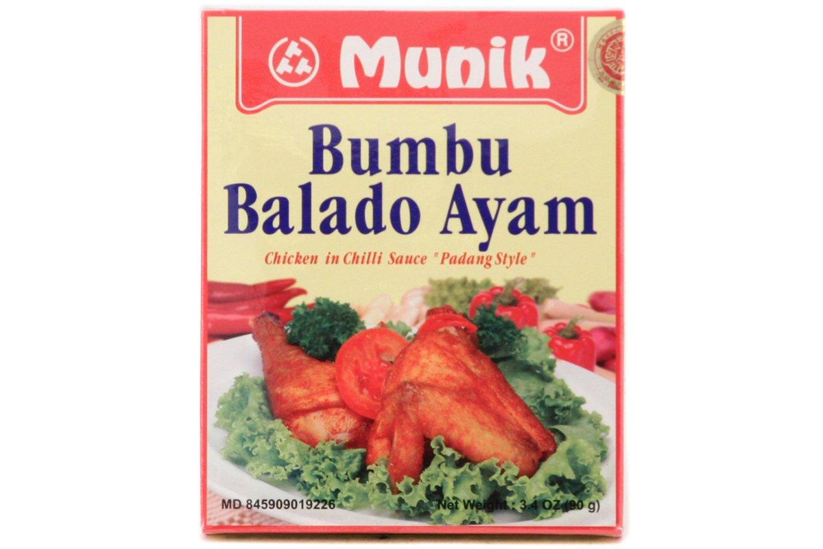 Bumbu Balado Ayam (Chicken Balado Seasoning) - 3.4oz (Pack of 1) - Mighty Depot