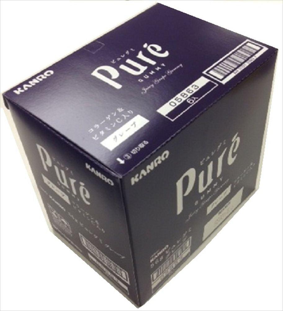 Kanro Co., Ltd. Pyuregumi grape 56g X 6 bags - Mighty Depot