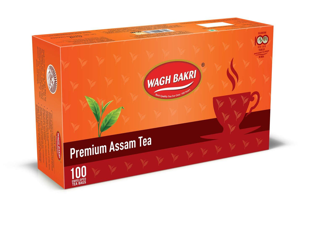 Wagh Bakri Premium Assam Tea without Envelop, 200g - Mighty Depot