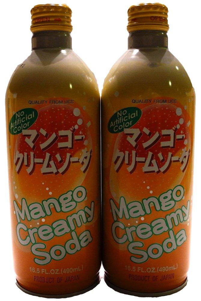 UCC Mango Cream Soda Japanese Soft Drink (2 Pack) - Mighty Depot