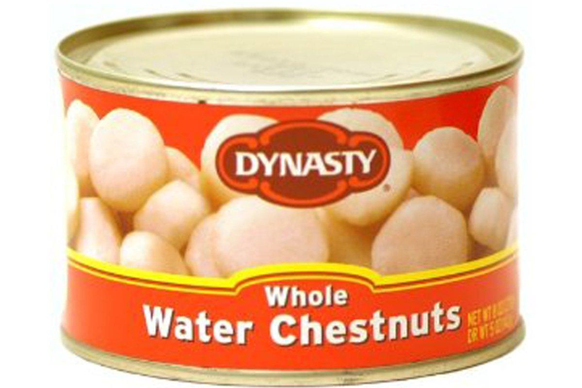 Dynasty Waterchestnuts Whole, 8-ounces (Pack of12) - Mighty Depot