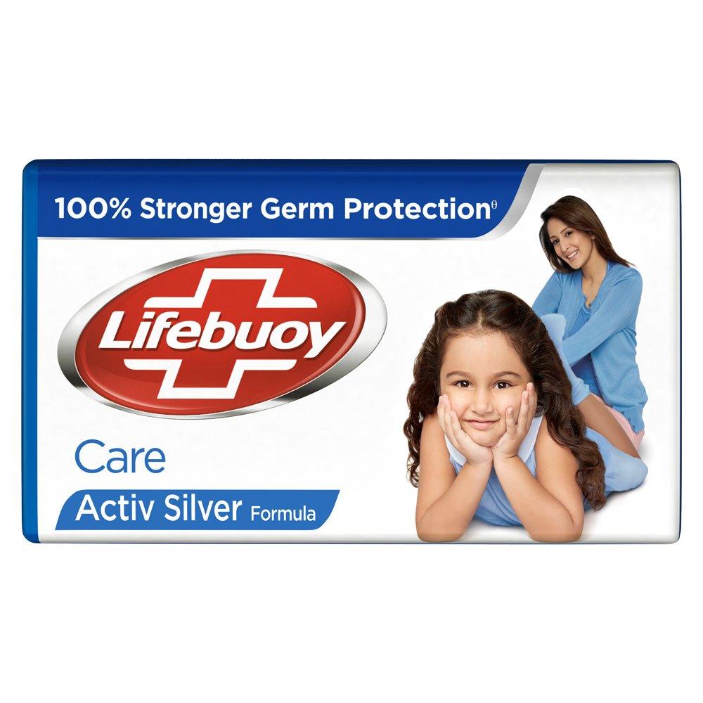 Lifebuoy care soap 125g - 125g X 12 Bars - Mighty Depot