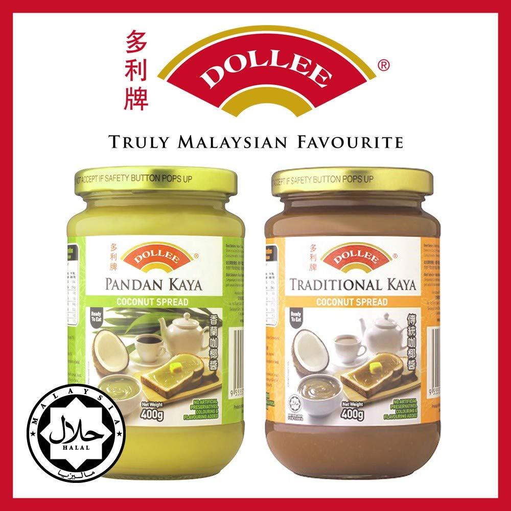 Pandan Kaya (Coconut and Pandan Spread) - 400g (Pack of 3) - Mighty Depot