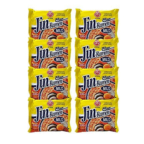 Ramen Man Set A-70 (Jin Ramen Mild x 8) ??? ?? A-70 (??? ??? x8) - Mighty Depot