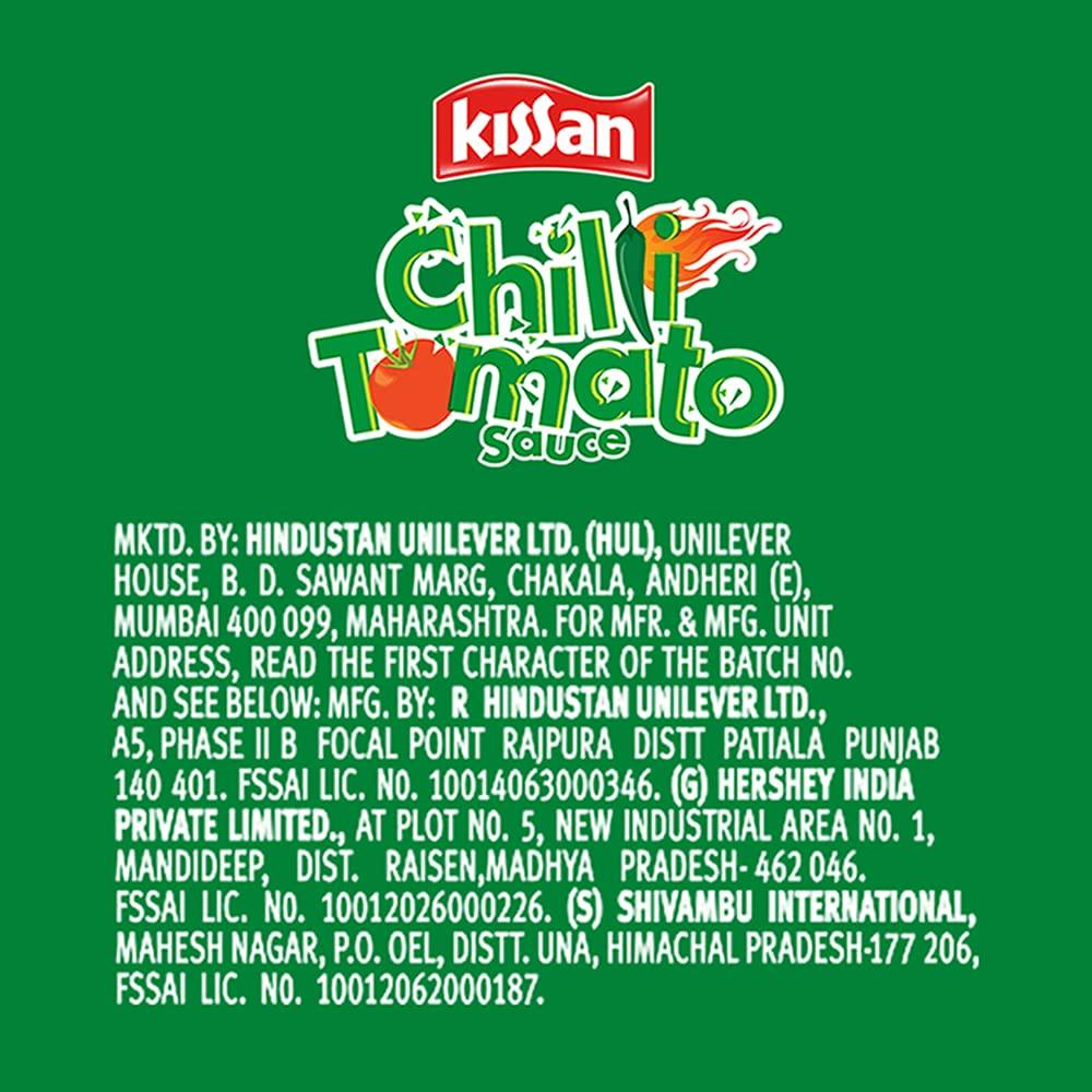 Kissan Twist Chili Tomato Bottle, 500g - Mighty Depot