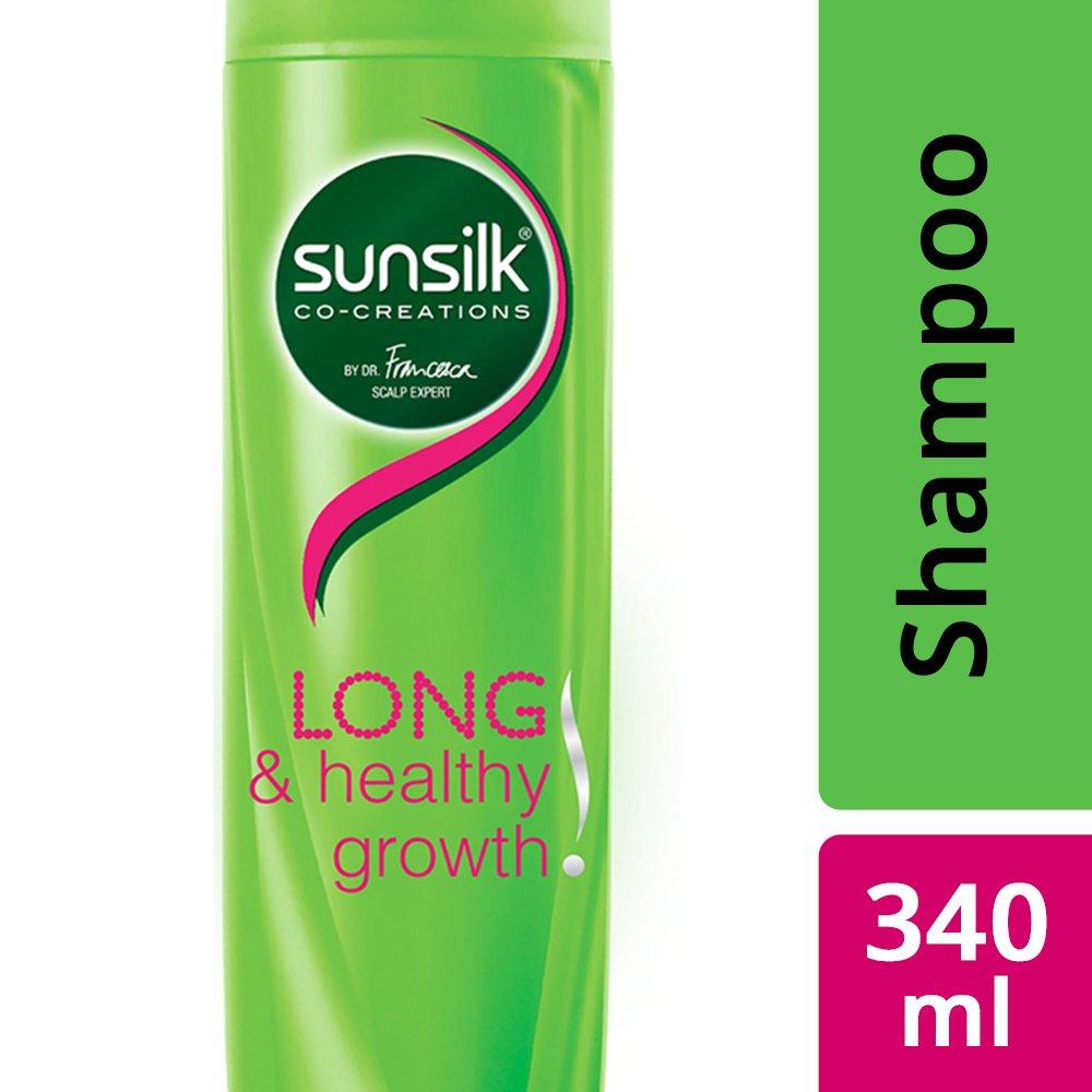 Sunsilk Long and Healthy Growth Shampoo, 340ml - Mighty Depot