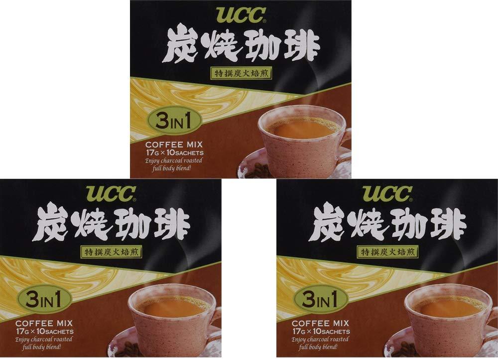UCC Sumiyaki 3 in 1 Coffee Mix 10 Sachets (3 Packs) - Mighty Depot