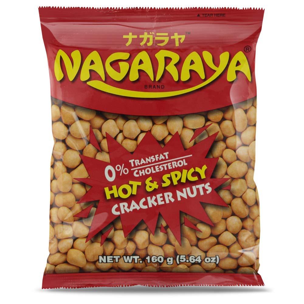 Nagaraya Hot & Spicy Cracker Nuts Pack of 5 (160g Per Pack) - Mighty Depot