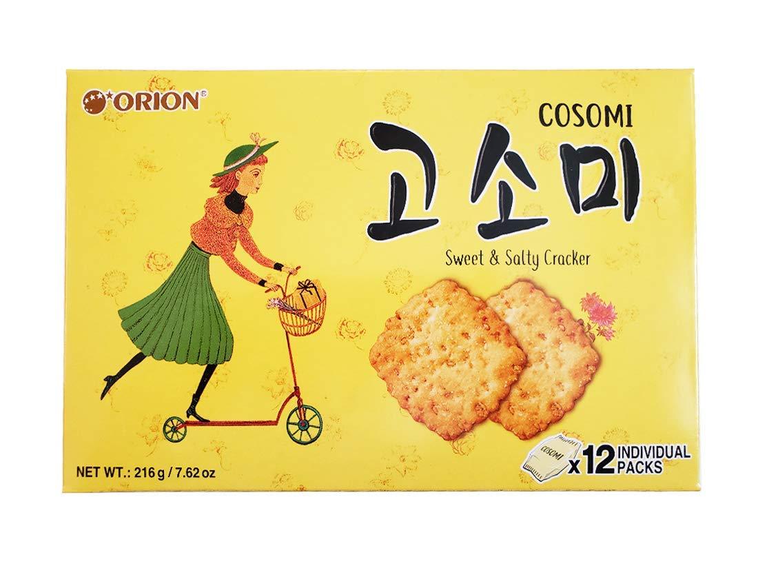 Orion Gosomi Sweet & Salty Cracker 216g 12 individual Packs - Mighty Depot