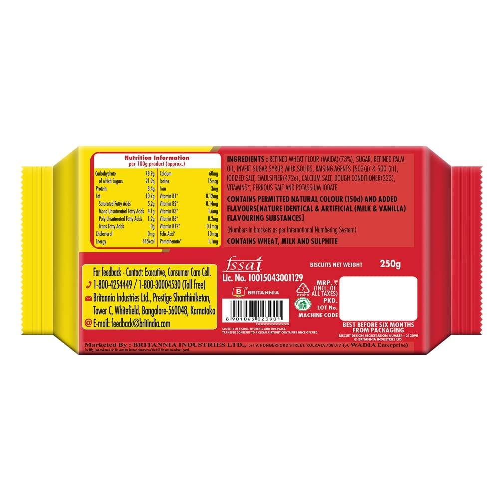 Britannia Marie Gold Biscuits, 250g - Mighty Depot