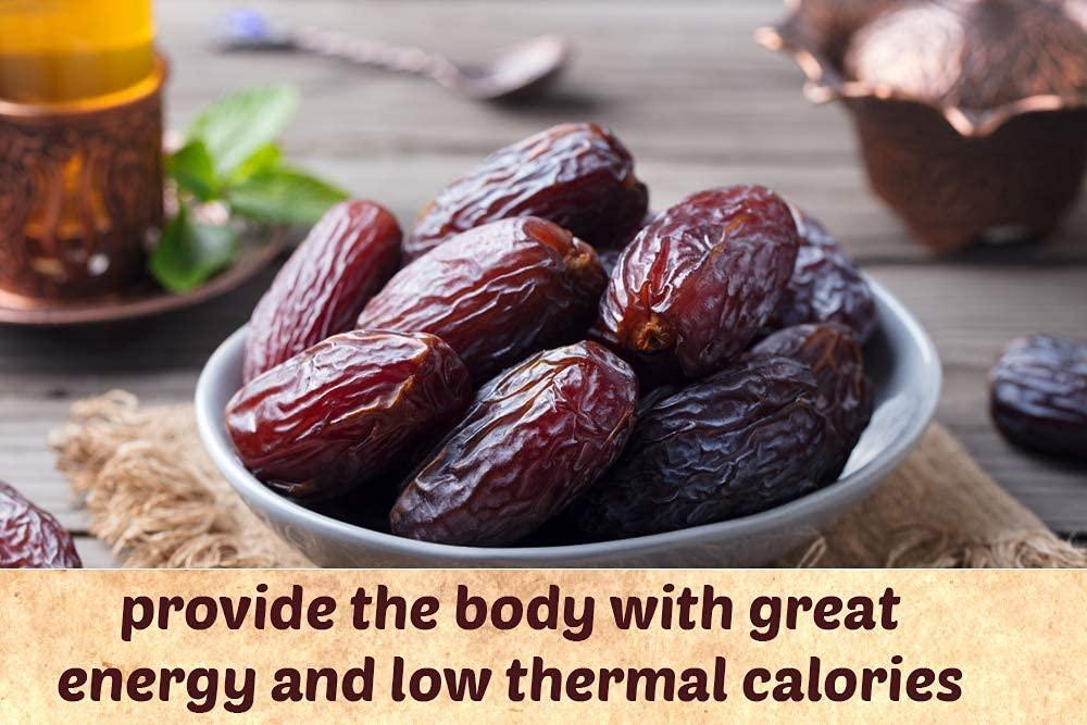 Medjool Dates || Abuayyash Farms || Fresh Dates from Jordan || 2BOX || Medium Medjool Dates (1LB (453g)) || Large Medjool Dates (2.2LB (1kg)) - Mighty Depot