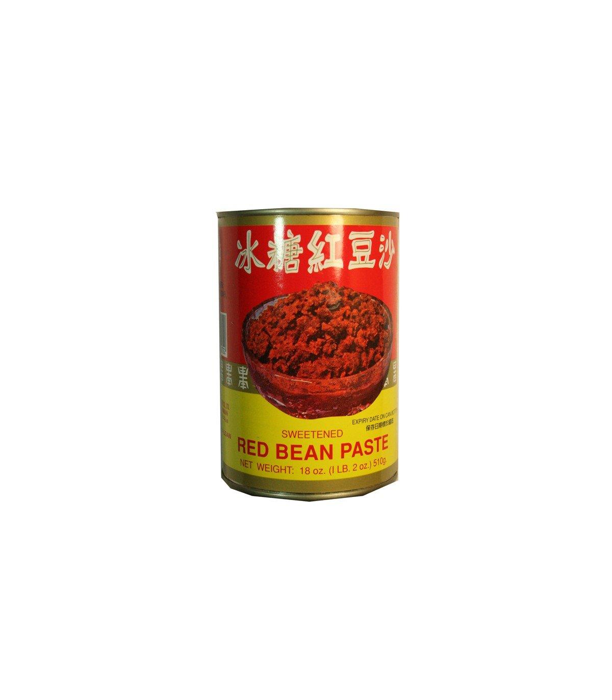wu chung sweetened red bean paste - 18oz - Mighty Depot