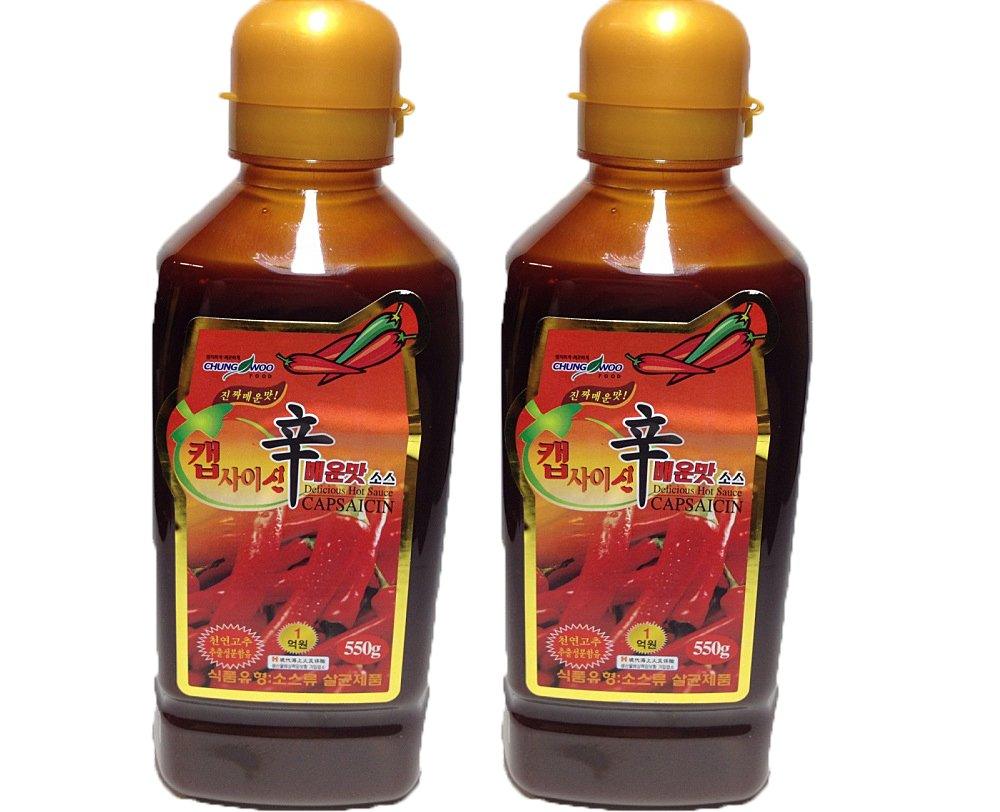 Korean Capsaicin Sauce 550g X 2 EA - Mighty Depot
