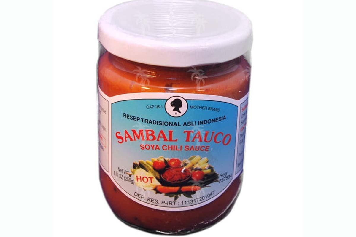 Sambal Tauco (Soya Chili Sauce) - 9.5oz (Pack of 1) - Mighty Depot