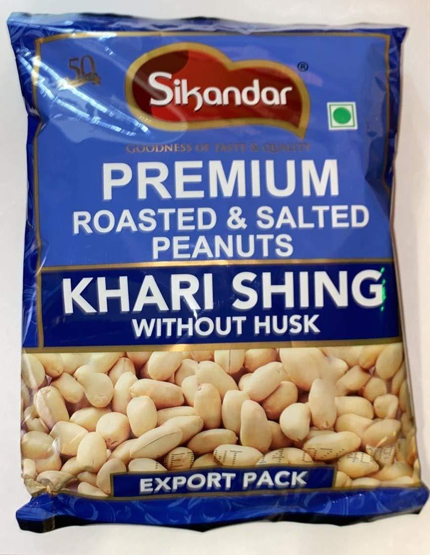 Sikandar Premium Roasted Peanuts Husk Free (400 gm) - Mighty Depot