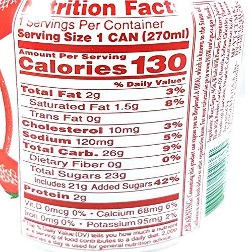 Japanese Sangaria Rich and Creamy Milk Tea Can 8.96 Fl oz (Strawberry, 24 Cans) - Mighty Depot