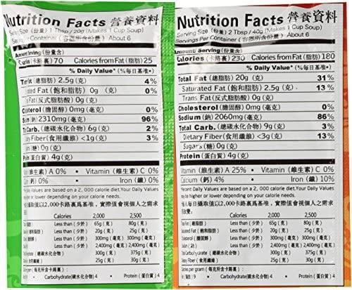 Little Sheep Mongolian Hot Pot Soup Base Variety Value Package (Two Packs, Hot + Plain) - Mighty Depot