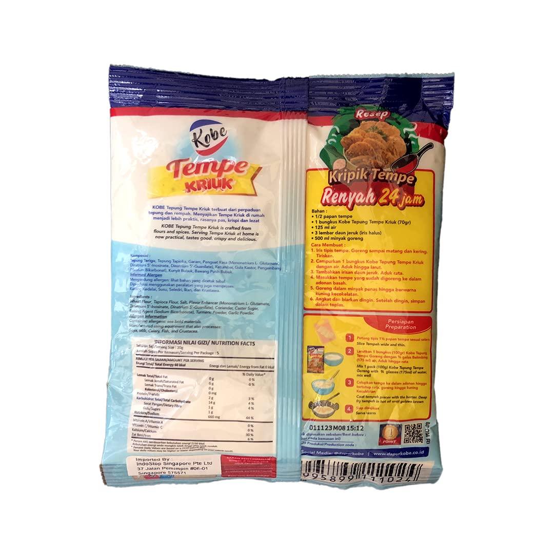 kobe tepung tempe goreng (fried tempeh flour) - 3.17oz - Mighty Depot