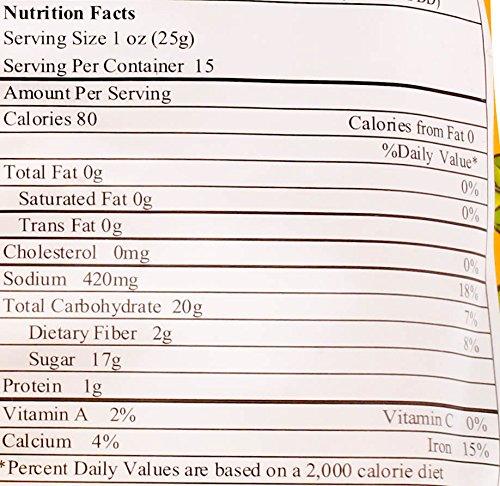 Hongyuan, Candy Tangerine Peel Flavor, 12.34 Ounce - Mighty Depot