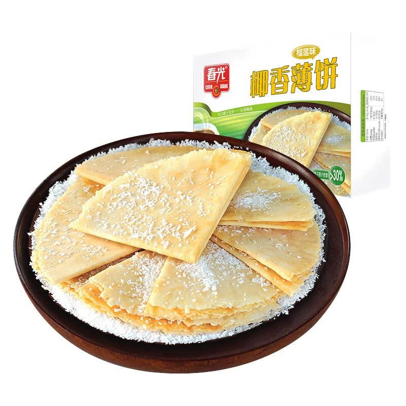Coconut Pancake (pack of 1) 春光食品 海南特产 椰香薄饼 - Mighty Depot