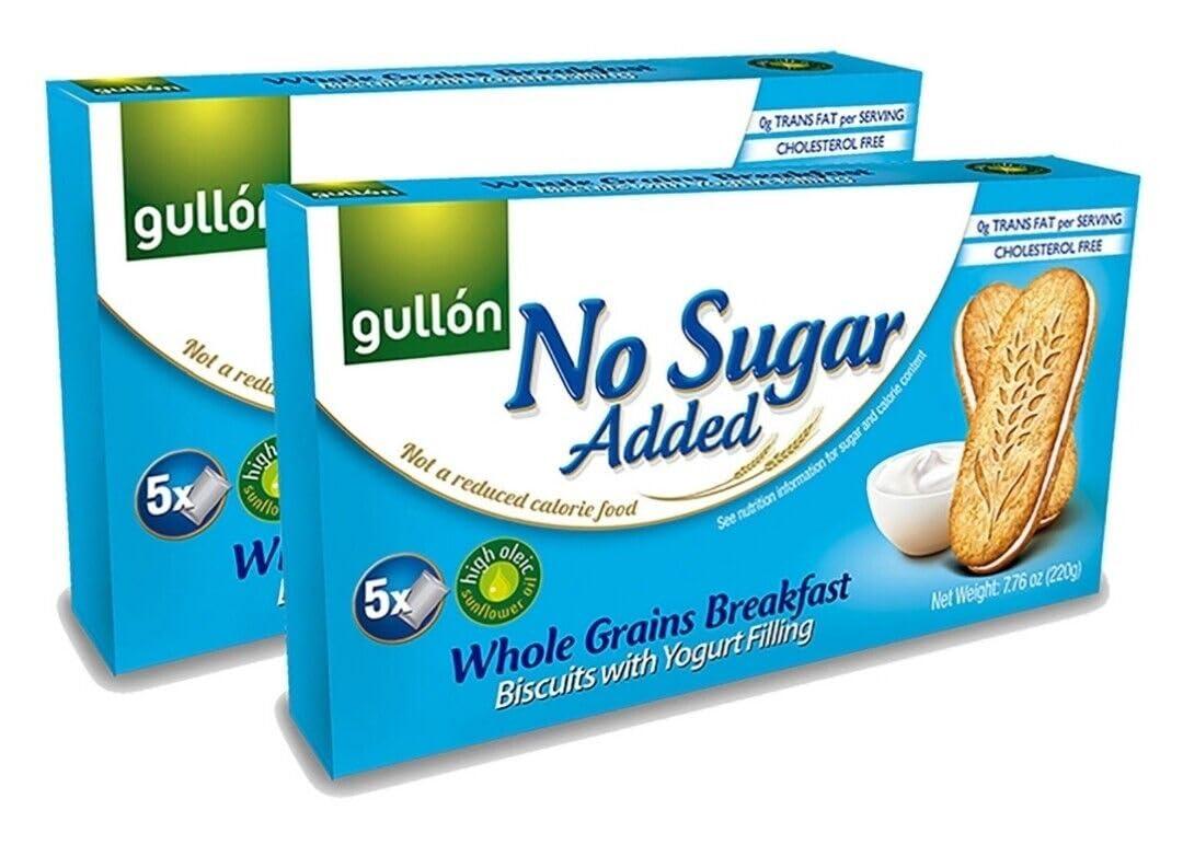 Gullon breakfast yogurt biscuits with whole grains 7.76 oz - Mighty Depot
