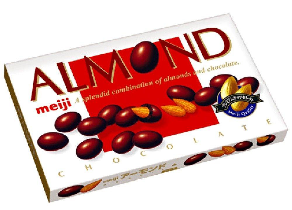 Meiji Almond Chocolate Box 3.10oz - Mighty Depot