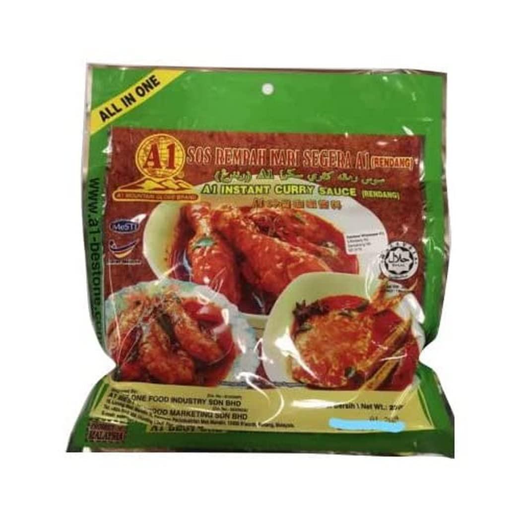A1 Best One Instant Curry Sauce (Rendang/Added Spice Flavor) - Mighty Depot