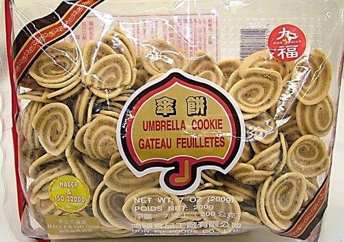 Umbrella Cookie - 7oz, 1 Count - Mighty Depot