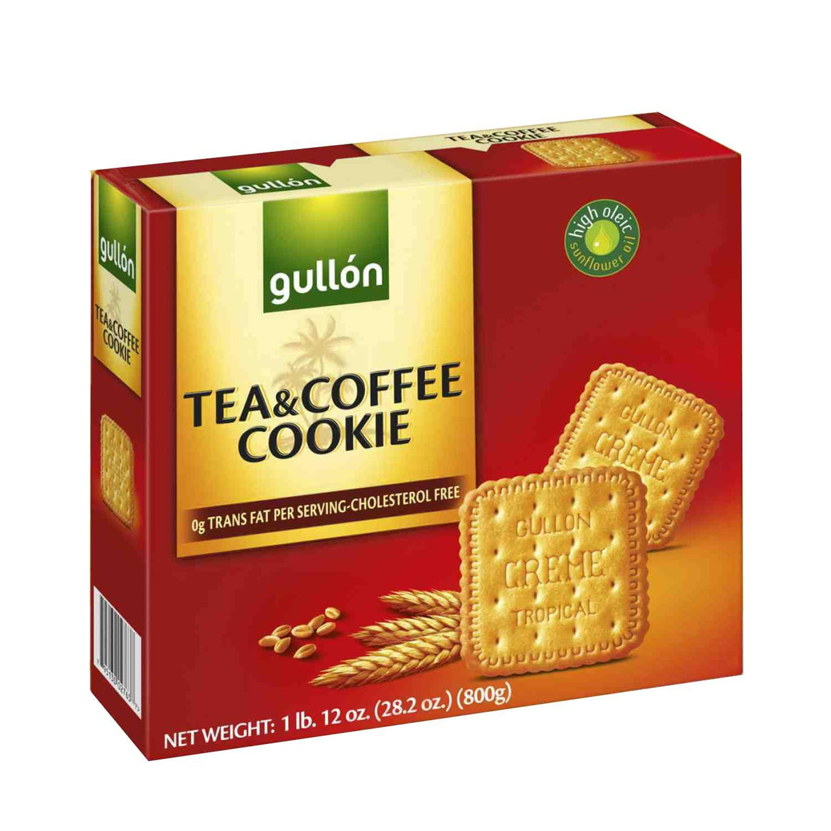 Gullon Tea & Coffee Cookie 4 Rolls Per Box (Set of 2 Box) - Mighty Depot