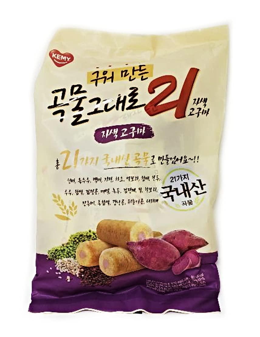 Kemy 21 Grain Premium Baked Crispy Roll, Sweet Potato Flavor 5.29oz - Mighty Depot