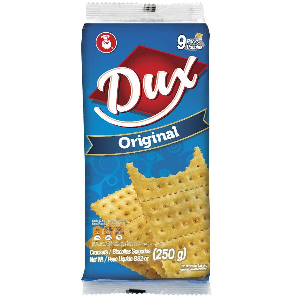 Dux Original Crackers | Salty & Crunchy | Enjoy Anytime | 8.82 Ounce (Pack of 4) - Mighty Depot