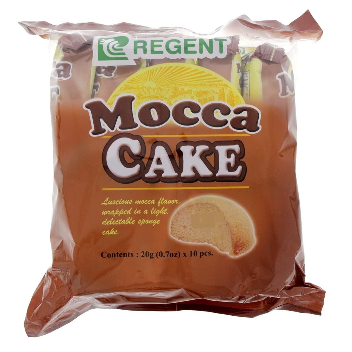 Regent Mocca Cake (10pcs/Pack) - 7oz (Pack of 1) - Mighty Depot
