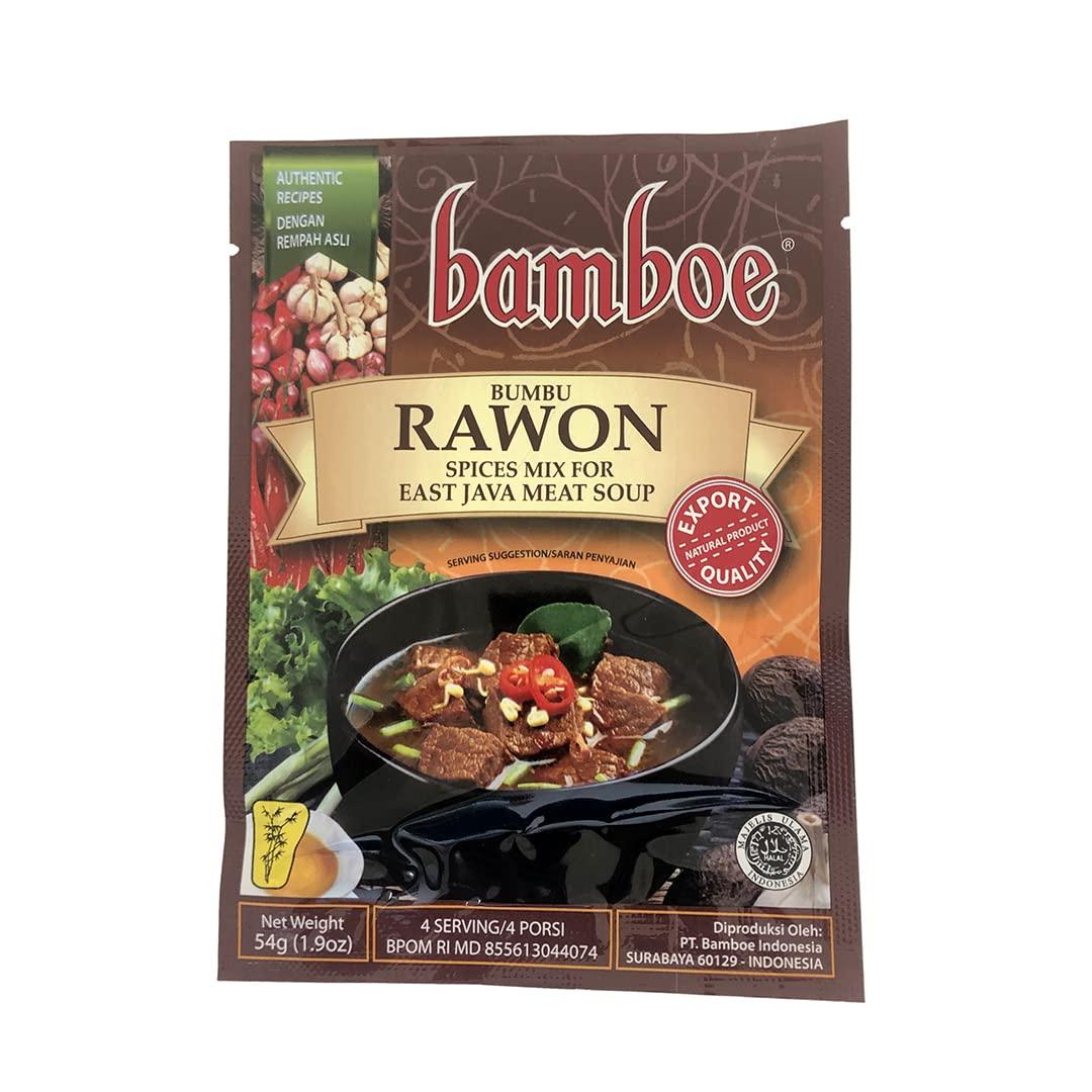 bamboe bumbu rawon (east java beef soup) - 1.9oz - Mighty Depot
