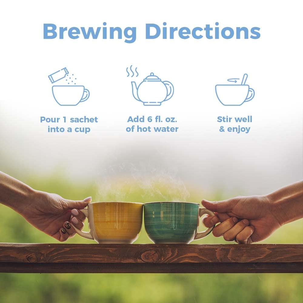 Prince of Peace 3 in 1 Instant Hong Kong Style Tea Latte, 22 Sachets – English Milk Tea Mix, Non-Dairy Creamer, Convenient – Just Add Water - Mighty Depot