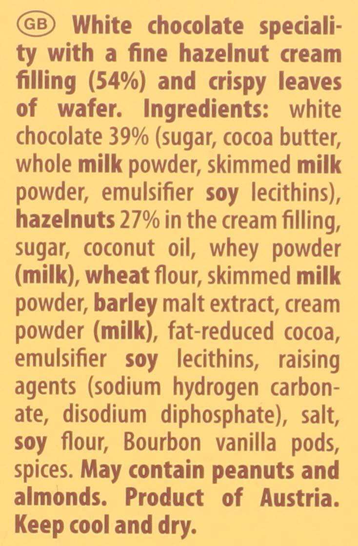 Loacker Gran Pasticceria Tortina White 125g/4.41 oz. - Mighty Depot