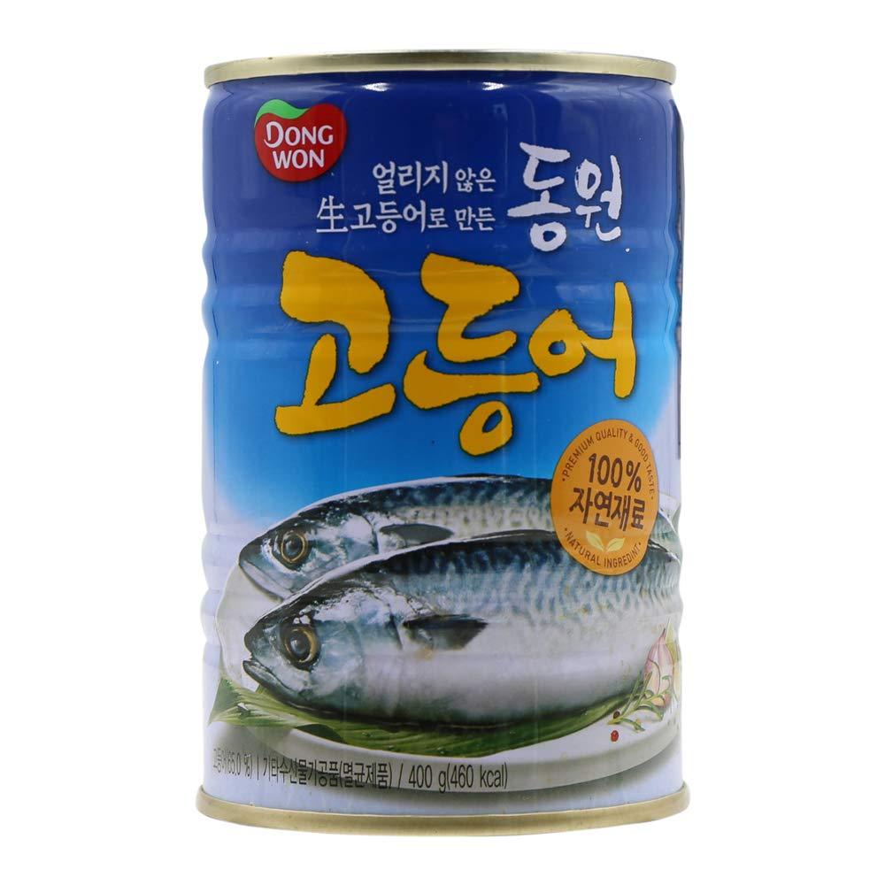 Dongwon, Canned Mackerel, 14.10 Ounce - Mighty Depot