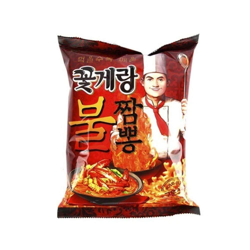 Binggrae Kkotgerang Jjamppong Flavor 70g x 16 꽃게랑 - Mighty Depot