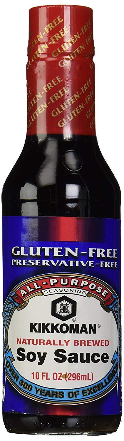 Kikkoman Soy Sauce, Gluten Free - Mighty Depot