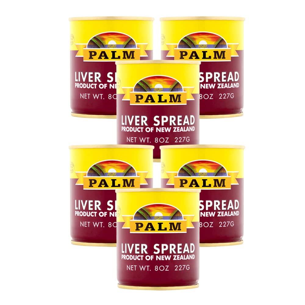 Palm Liver Spread 8oz Pack of 6 - Mighty Depot