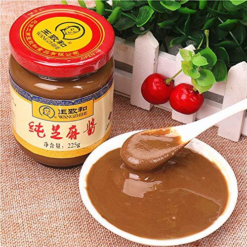 WangZhihe Pure Sesame Paste 王致和 纯芝麻酱 225g (pack of 2) - Mighty Depot