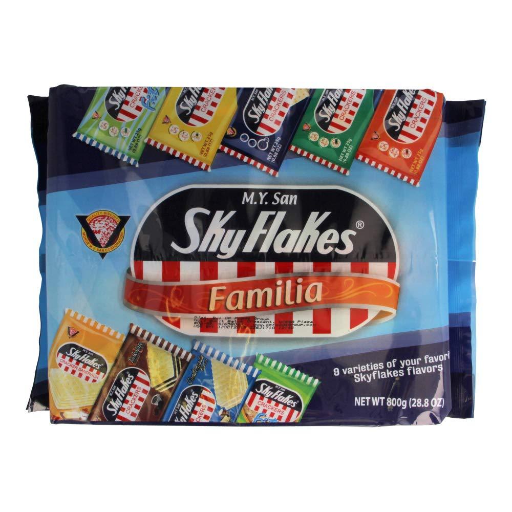 Skyflakes Crackers Familia Variety 9 Pack - Mighty Depot