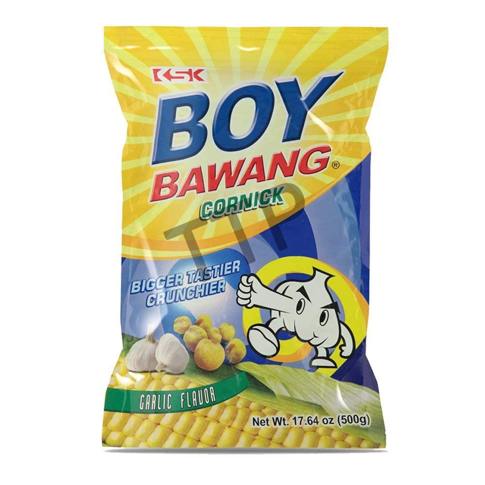 Boy Bawang Cornick Crispy Tasty & Gluten-Free Corn Nuts Snacks 3 Packs - Mighty Depot