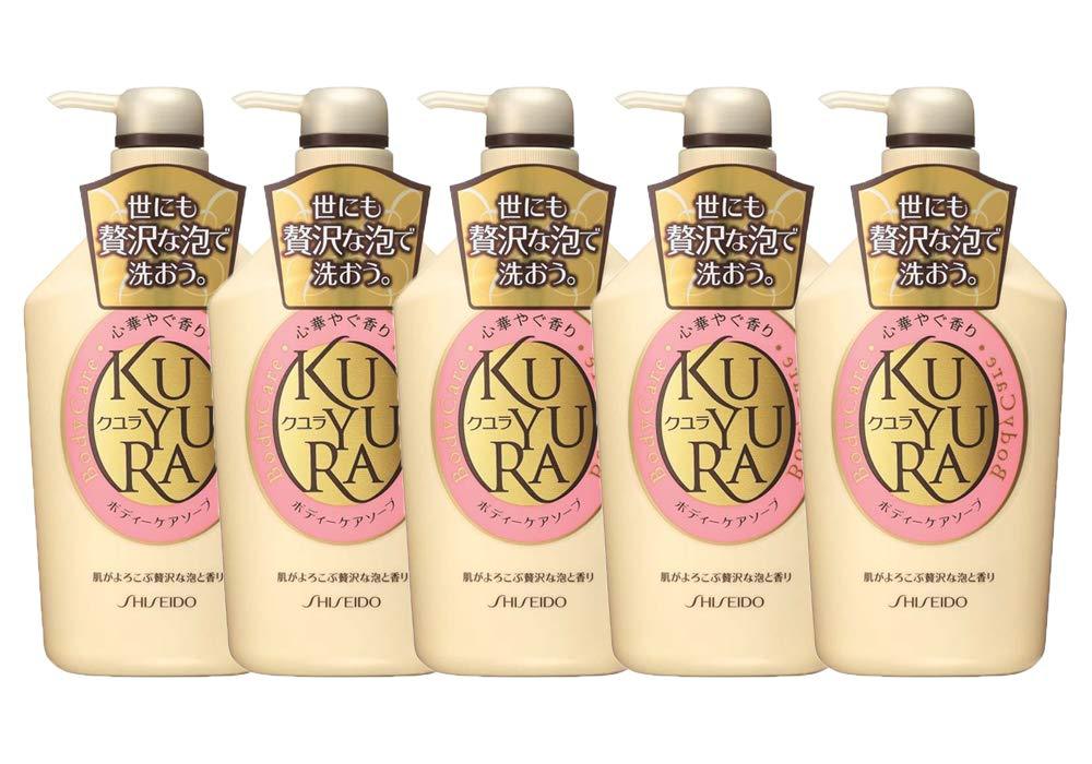 Kuyura Body Soap Heart Gorgeous Pump x 5 Pieces Set - Mighty Depot