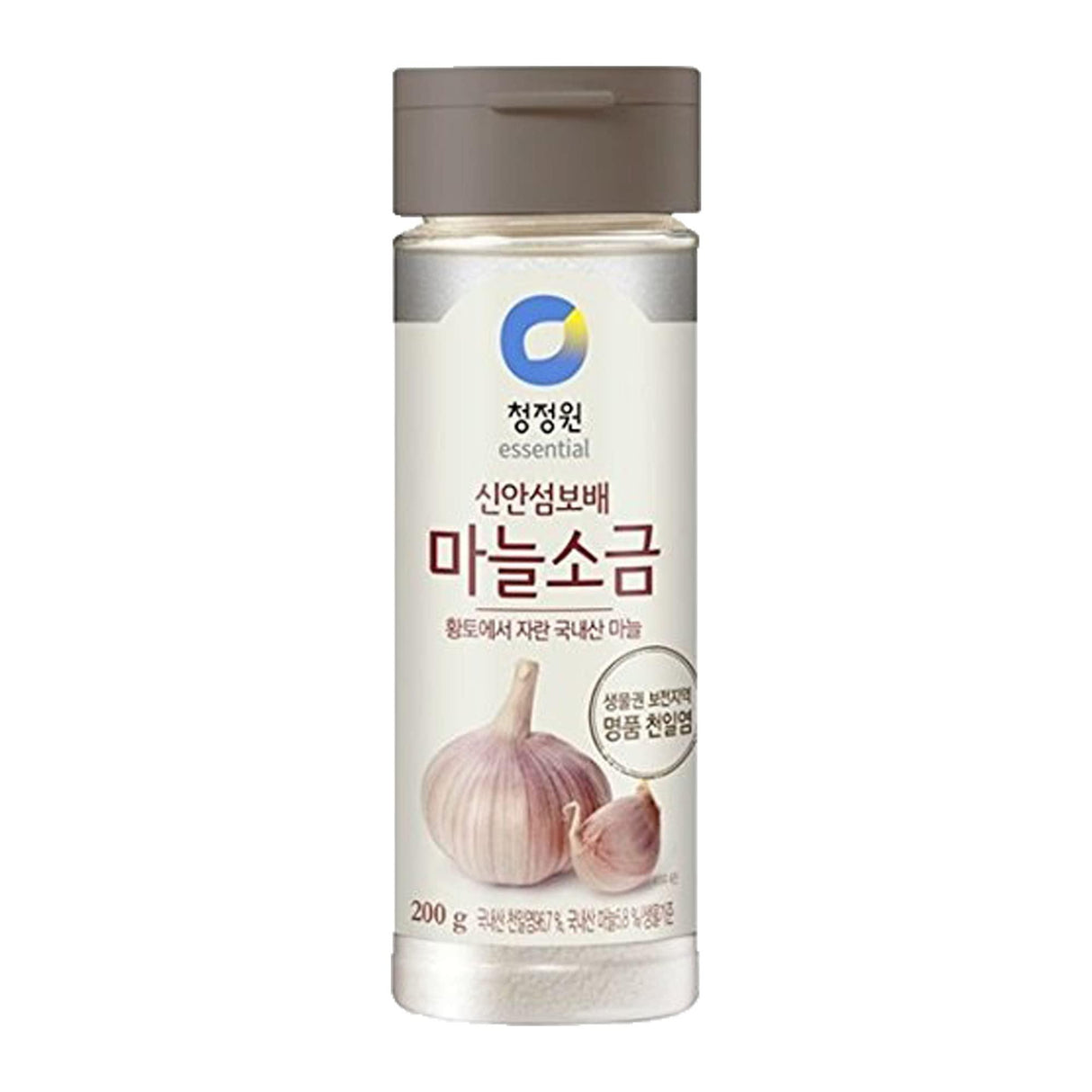CJW Korean Healthy Sea Salt Flavored Salt 4.7oz (Garlic Salt) - Mighty Depot