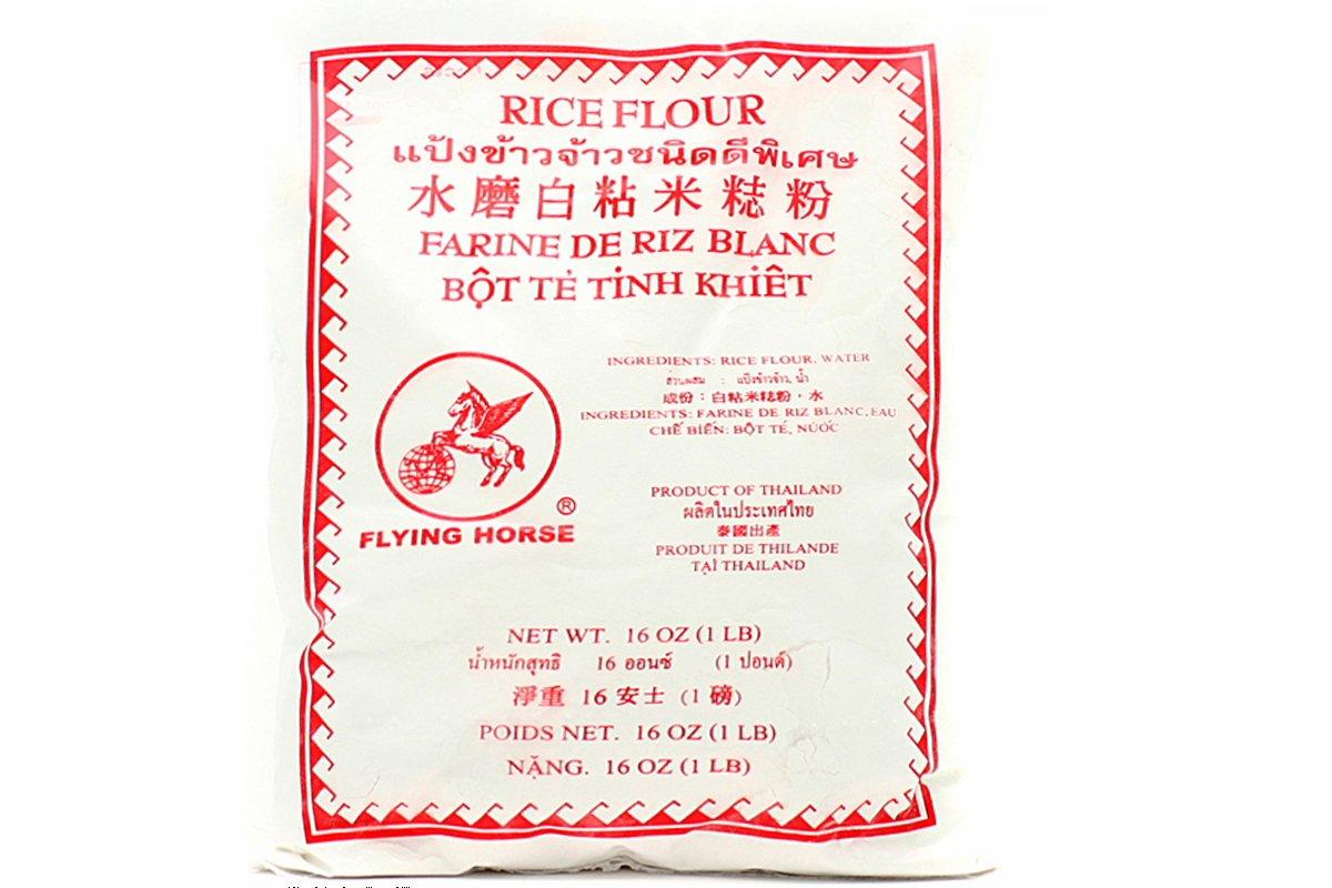 Flying Horse, Rice Flour, 16 Ounces - Mighty Depot