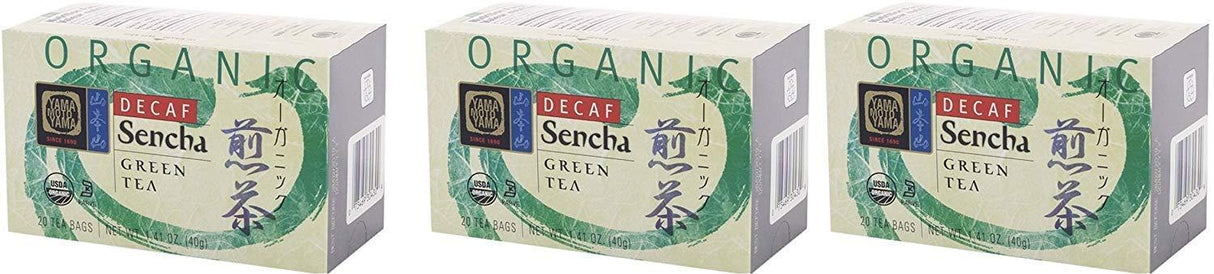 Yamamotoyama Organic Green Tea Sencha (Organic Decaf Green Tea Sencha 3-Pack) - Mighty Depot