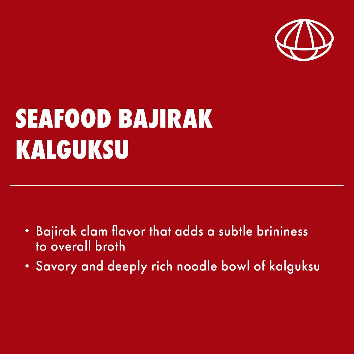 Surasang Kalguksu Korean Knife Cut Noodle - Mighty Depot