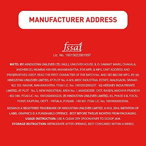 Kissan Mixed Fruit Jam Jar, 700g - Mighty Depot