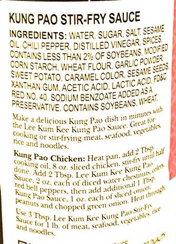 Lee Kum Kee Kung Pao Stir-Fry Sauce 18.5 Oz And 1 Soy sauce Dish - Mighty Depot
