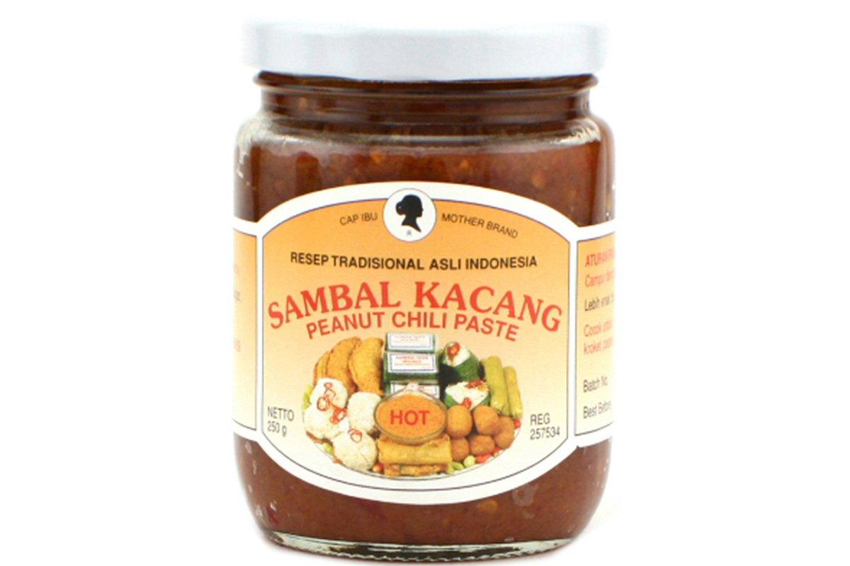 Sambal Kacang (Peanut Chilli Paste) - 9.5oz (Pack of 1) - Mighty Depot